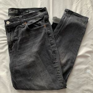 Lucky Brand Black Girlfriend Jeans
